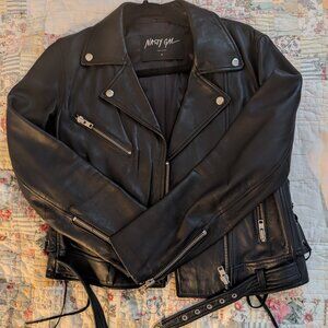⭐NASTY GIRL LEATHER JACKET ⭐